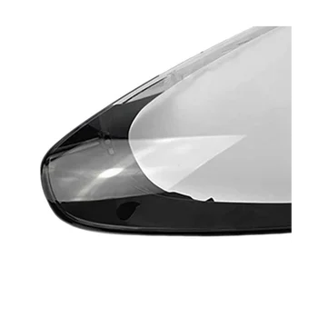 Корпус левой передней фары, Абажур, Прозрачная крышка корпуса объектива для Porsche Cayenne 2015-2017, корпус головного света автомобиля