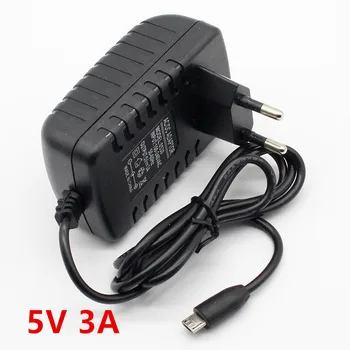 высококачественный адаптер питания 5v 3a Micro Usb Ac/dc EU Plug Зарядное устройство 5v3a для планшетного пк Raspberry Pi Zero