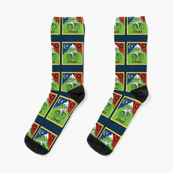 Велосипедные носки Albert Hoffman LSD, мужские носки Argentina cool socks