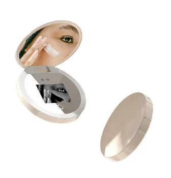 волшебная компактная УФ-камера сканера лица солнцезащитное ручное зеркало для солнцезащитного крема