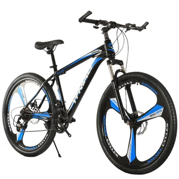 26-дюймовый велосипед, 21-ступенчатая рама из углеродистой стали, эргономичный дизайн, седло, передние и задние Механические дисковые тормоза