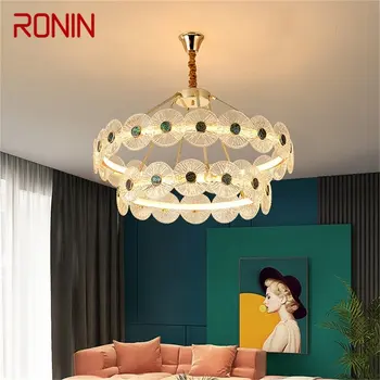 Люстра в стиле постмодерн RONIN, светодиодные светильники, подвесное освещение, домашняя светодиодная подсветка для украшения гостиной