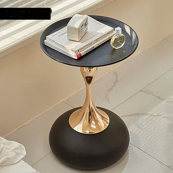 Маленький Симпатичный приставной столик на талию, диван, журнальный столик, журнальный столик с диском, Маленький приставной столик, Прикроватный угловой столик