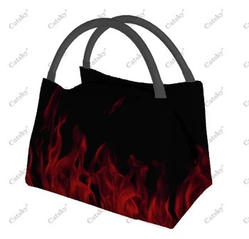 переносная сумка для ланча с термоизоляцией из алюминиевой пленки flame, переносная сумка для ланча с термоизоляцией для путешествий, переносная сумка для ланча