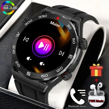 Для Huawei Watch Ultimate Новые Смарт-часы Мужские NFC ECG + PPG Bluetooth Вызов Воспроизведение музыки Компас Браслет Smartwatch New2023 + Подарок