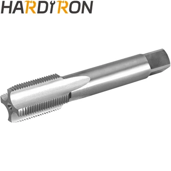Метчик Hardiron 1 3/4-6 с машинной резьбой, правосторонний, HSS 1-3/4 x 6 с прямыми рифлеными метчиками