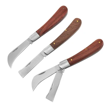 Новый складной нож 3Cr13Mov, Новый Тактический карманный походный охотничий нож EDC, Инструменты для прививки садовых растений, электрические ножи из розового дерева