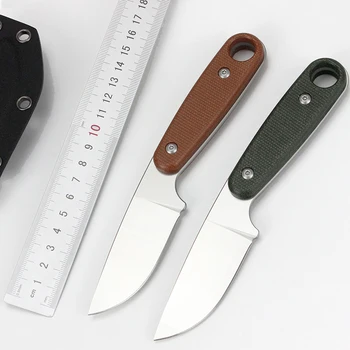 Новый Нож 14C28N С Фиксированным Лезвием Micarta Handle Tactical Survival Outdoor Knives K shapes GT0159