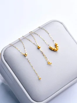 Настоящее 18-каратное золото Au750 Аксессуары для ожерелья 
