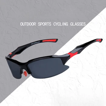 Новые очки для велоспорта на открытом воздухе, поляризованные спортивные солнцезащитные очки для бега, Ветрозащитные солнцезащитные очки для велоспорта на горных велосипедах