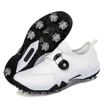 Новая мужская обувь для гольфа Профессиональная одежда для гольфа для мужчин Удобные кроссовки для ходьбы Роскошная спортивная обувь
