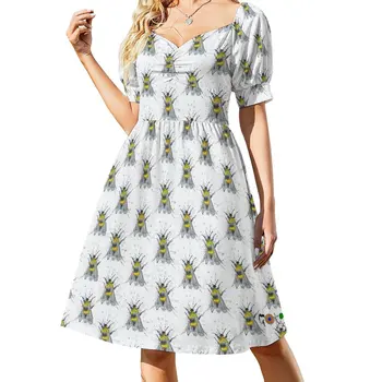 Платье Bumble Bee от Ральфа Стедмана, пляжные наряды для женщин, летние платья для женщин, летнее платье на каждый день, одежда для выпускного вечера