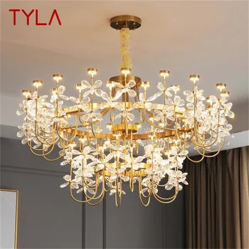 Современная Люстра TYLA Подвесной Светильник Contemporary Gold Luxury Home LED Creative Для Гостиной Столовой
