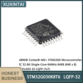 10 шт./лот Новый оригинальный микроконтроллер STM32G030K8T6 STM32G030 LQFP-32 IC 32-Битный одноядерный 64 МГц 64 КБ (64K x 8) FLASH