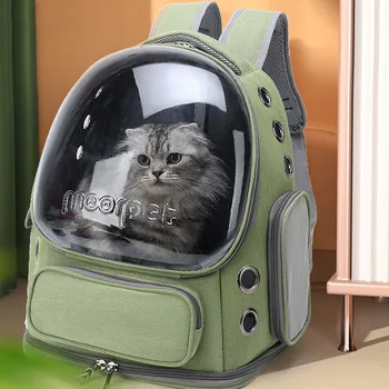 Высококачественная прозрачная сумка для переноски домашних животных, космическая капсула, рюкзак для кошек, переноска для собаки