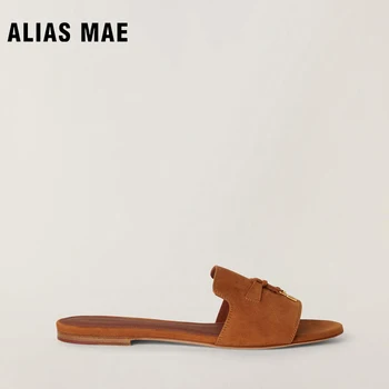 ALIAS MAE 2023 Летние полуботинки с открытым комфортом, замшевая Повседневная роскошная обувь для ходьбы на платформе высшего качества