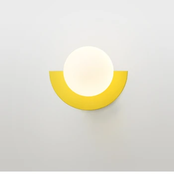 Скандинавский прикроватный настенный светильник Современный минималистичный креативный арт-фон для гостиной настенное украшение настенный светильник
