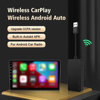 Горячая Распродажа CarlinKit USB Wireless CarPlay Dongle Проводной Android Auto Box Mirrorlink Автомобильный Мультимедийный Плеер Bluetooth Auto Connect