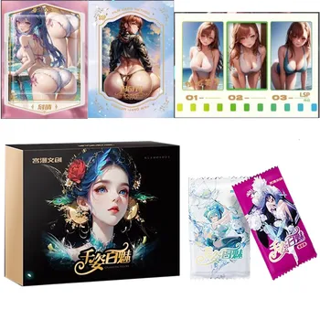 Сексуальные открытки Goddess Story Lsp Qianzi Baimei Booster Box Купальник для аниме-девушки, бикини, Праздник, Детские Игрушки и хобби, подарки