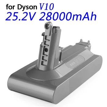 Новый Аккумулятор 25,2 В 28000 мАч, Сменный Аккумулятор для Dyson V10, Абсолютный Пылесос Без Шнура, Ручной Пылесос Dyson V10 Battery