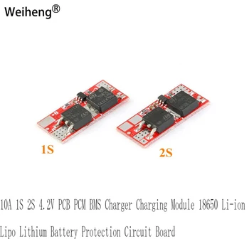 10A 1S 2S 4,2 В PCB PCM Зарядное устройство BMS, модуль зарядки 18650 литий-ионной литиевой батареи Lipo, плата защиты литиевой батареи