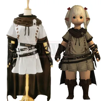 Final Fantasy XIV FF14 Воин Света, путешественник, косплей, костюм для игры в Хэллоуин, костюм для игр любых размеров