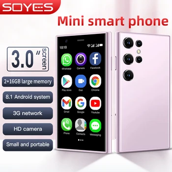 SOYES S23 Pro WCDMA 3G Сетевой Ужин Мини-смартфон Android 8.1 Мобильный Телефон Батарея 1000 мАч 2 ГБ 16 ГБ 3,0-дюймовый Дисплей WIFI FM