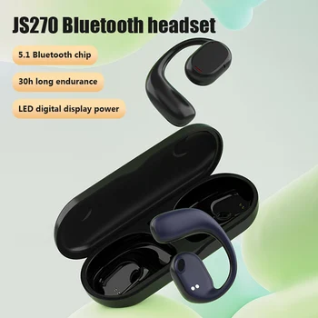 JS270 Bluetooth Наушники Без потерь звука Музыкальные гарнитуры TWS 5.1 Беспроводные наушники с водонепроницаемым шумоподавлением Спортивные вкладыши Новинка