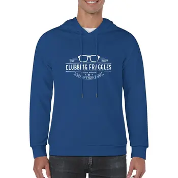 Новая толстовка с логотипом Clubbing Fraggles в винтажном стиле, графические футболки для мужчин, мужское пальто, мужская толстовка с капюшоном
