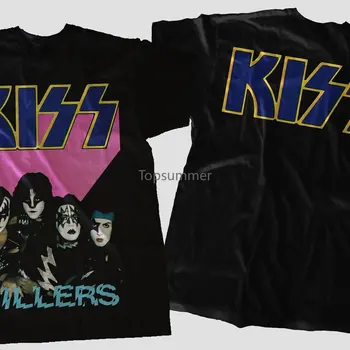Новая футболка Dtg Kiss Killers, размер Smlxl2x3Xl4Xl5Xl6Xl7Xl