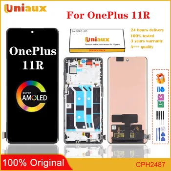 Оригинал для OnePlus 11R CPH2487 ЖК-дисплей + сенсорная панель дигитайзер для ЖК-дисплея OnePlus 11R