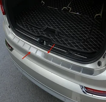 Для VOLVO XC90 2015-2024 Высококачественная накладка на порог багажника из нержавеющей стали, защита от царапин, автомобильные аксессуары