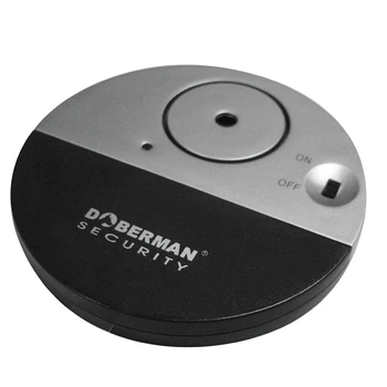Беспроводной электронный детектор вибрации DOBERMAN SECURITY 100DB, датчик вибрации двери шкафа, окна, оповещение о срабатывании охранной сигнализации Detecto