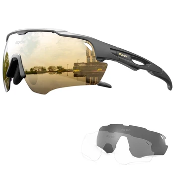 2023 SCVCN Модные поляризованные солнцезащитные очки MTB Велосипедные очки Велосипедные очки UV400 Фотохромные велосипедные очки для мужчин и женщин