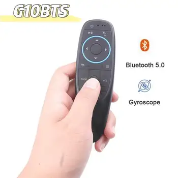 G10S Voice Air Mouse с подсветкой, Bluetooth-совместимый беспроводной пульт дистанционного управления, шестиосевой гироскоп, пульт дистанционного управления Air для Android TV